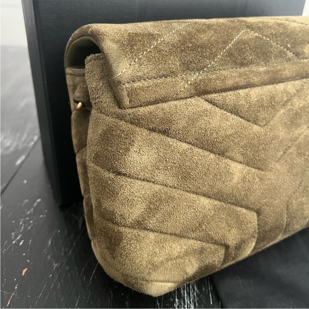 Saint Laurent Suede Toy Lou Lou Bag - Picture 13 of 17